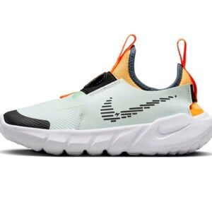 Nike Kids Sneakers - White, Black, and Orange